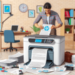 drukarka hp nie pobiera papieru