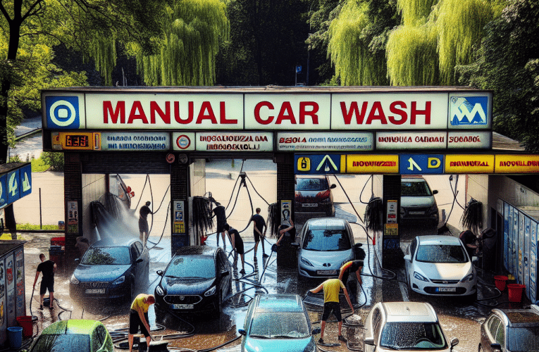 Myjnia ręczna Mokotów – Przewodnik po najlepszych miejscach do dbania o Twój samochód