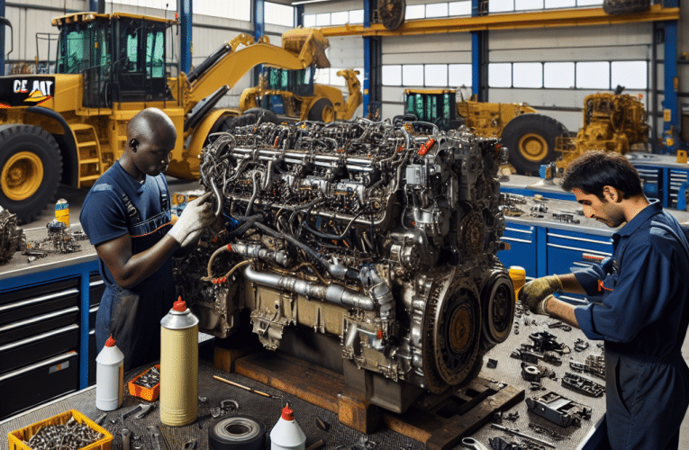 Serwis silników Caterpillar: Kompleksowy przewodnik po naprawie i konserwacji maszyn ciężkich