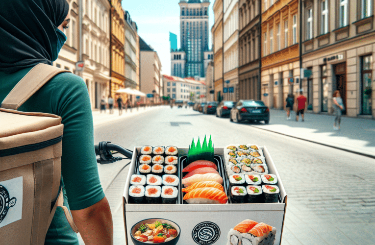 Sushi dowóz na Ostródzkiej w Warszawie: Gdzie zamówić najlepsze rolki w okolicy?