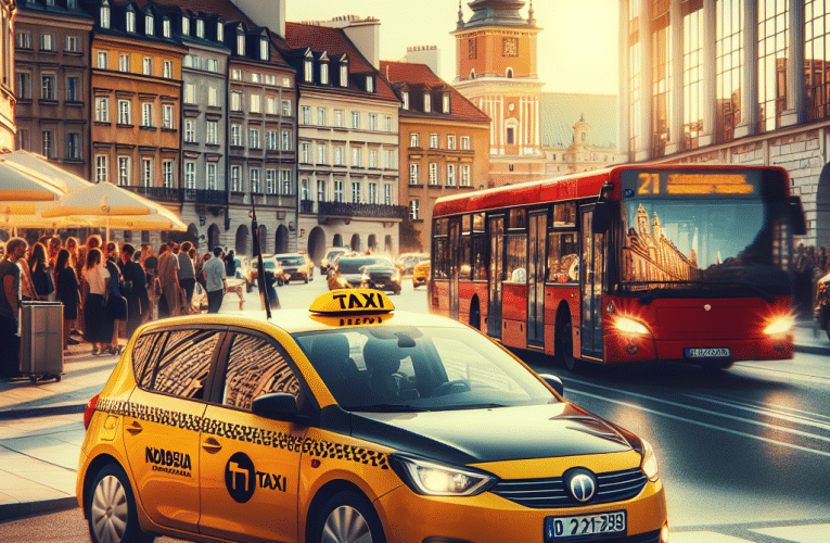 Taxi bus Warszawa – Twoje kompleksowe rozwiązanie transportowe dla większych grup