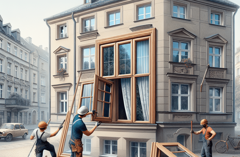 Wymiana okien w Pruszkowie – poradnik krok po kroku dla mieszkańców