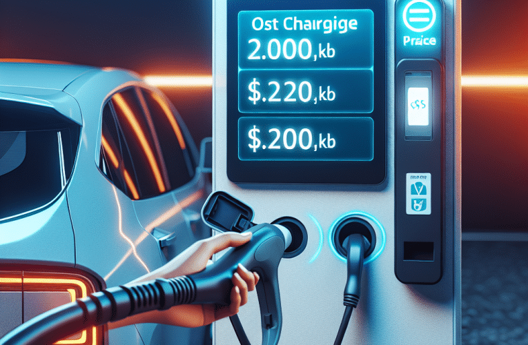 Koszt ładowania samochodu elektrycznego: Jak oszczędzać na energii i wybrać najkorzystniejszą opcję?