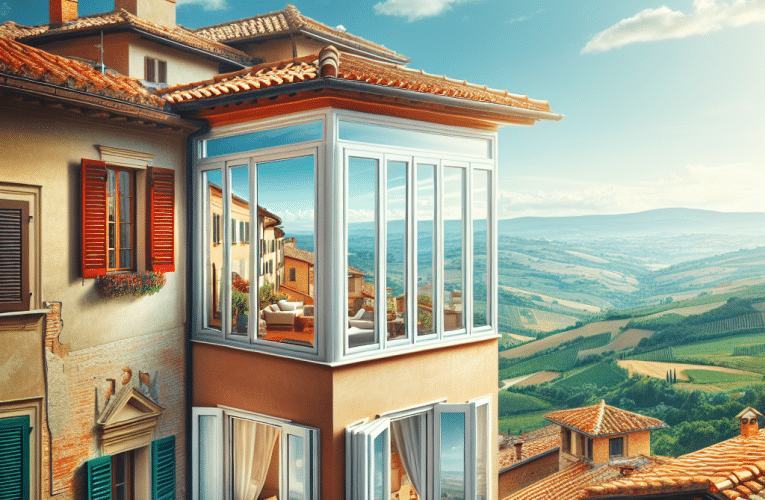 Okna PCV we Włoszech: Przewodnik po wyborze montażu i konserwacji włoskiego stylu