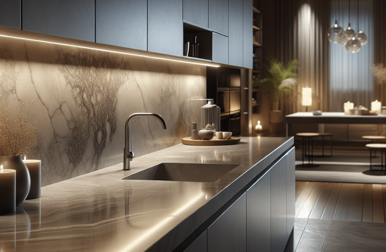 Blaty z dektonu – nowoczesne rozwiązanie dla Twojej kuchni i łazienki