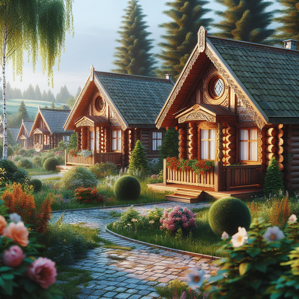 domki drewniane na działkę