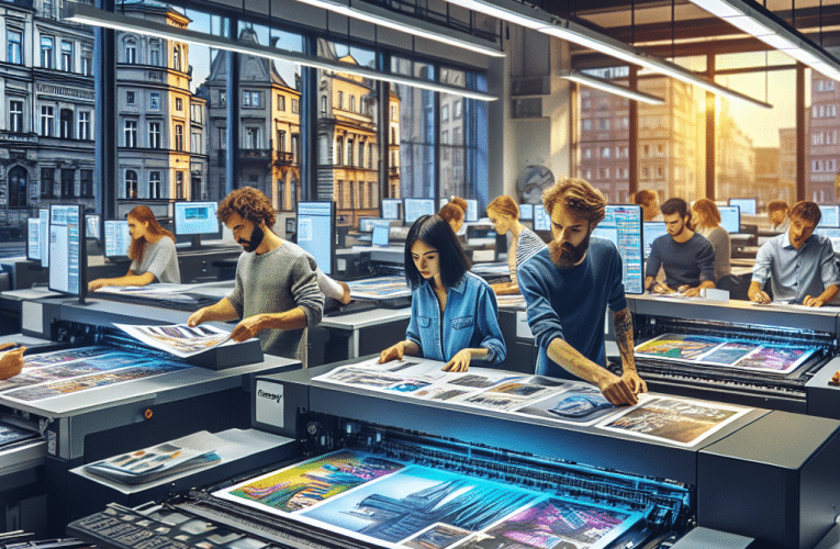 Druk cyfrowy Warszawa: Jak wybrać najlepszą drukarnię w stolicy?