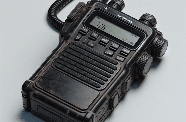 Radiotelefon Motorola dla straży: Jak wybrać najlepszy model dla służb ratowniczych?