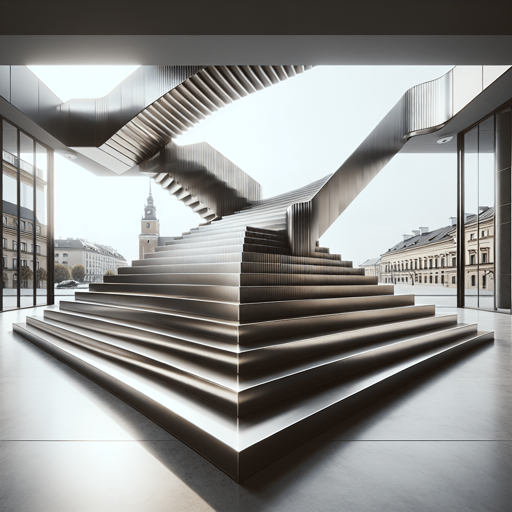 nowoczesne schody metalowe warszawa