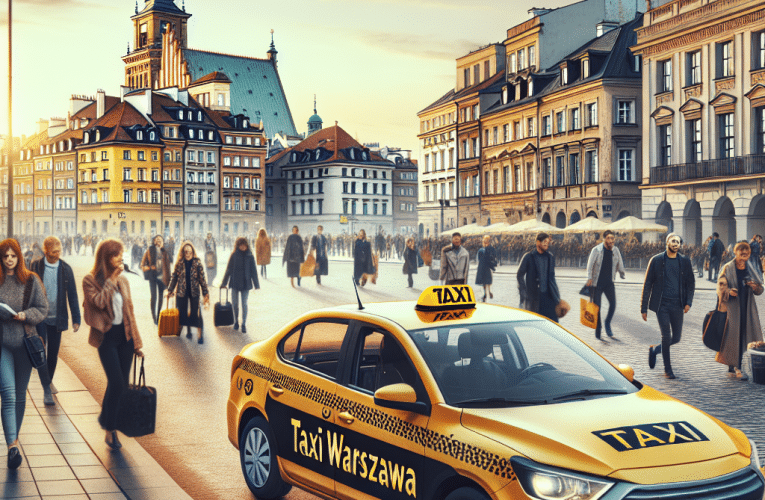 Praca jako taksówkarz w Warszawie: Poradnik dla początkujących kierowców