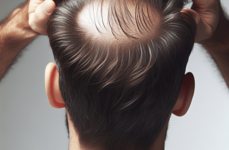 Przerzedzone włosy na czubku głowy – sprawdzone metody zagęszczania włosów