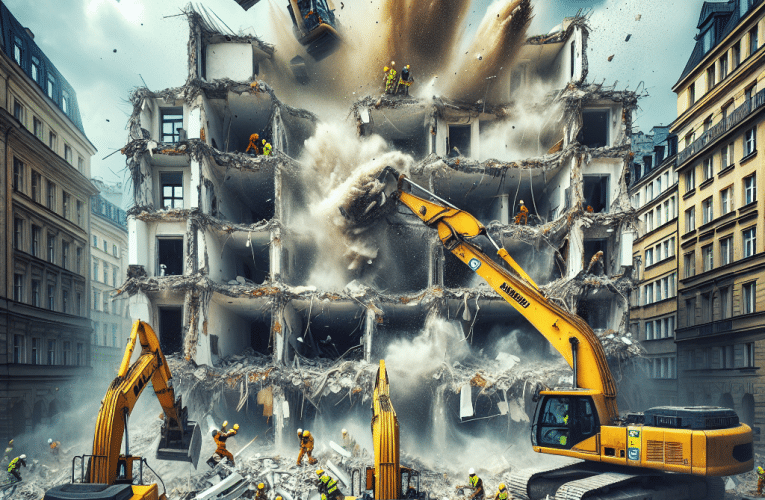 Rozbiórka budynków w Warszawie: kompleksowy przewodnik krok po kroku