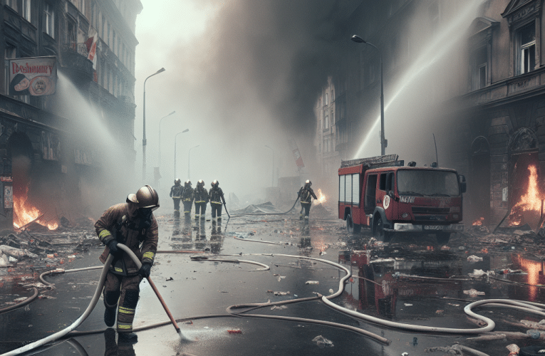 Sprzątanie po pożarze w Warszawie: Jak skutecznie poradzić sobie z usuwaniem zniszczeń?