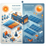 kolektory słoneczne a panele fotowoltaiczne