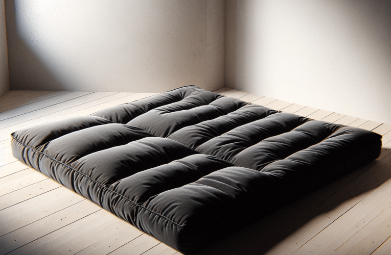 Materac futon 180×200 – Jak wybrać idealny model do Twojej sypialni?