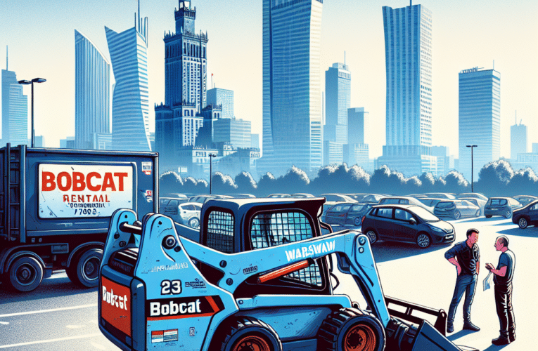 Jak wybrać najlepszy wynajem bobcat w Warszawie dla swojego projektu budowlanego?