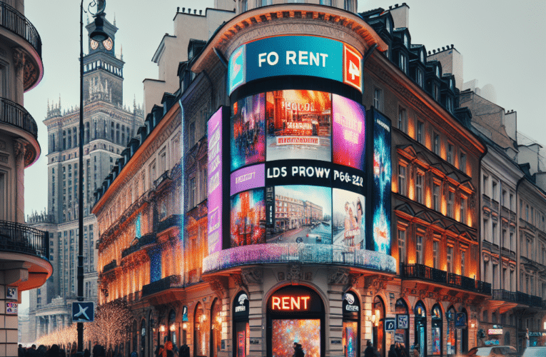 Jak wybrać idealne ekrany led na wynajem w Warszawie i uniknąć najczęstszych błędów?