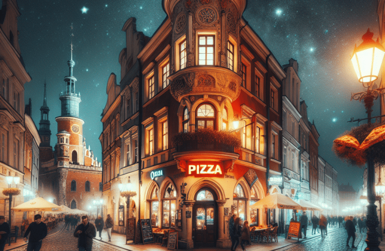 Gdzie zamówić pizzę nocą w Poznaniu? Najlepsze miejsca w centrum na późne smakołyki