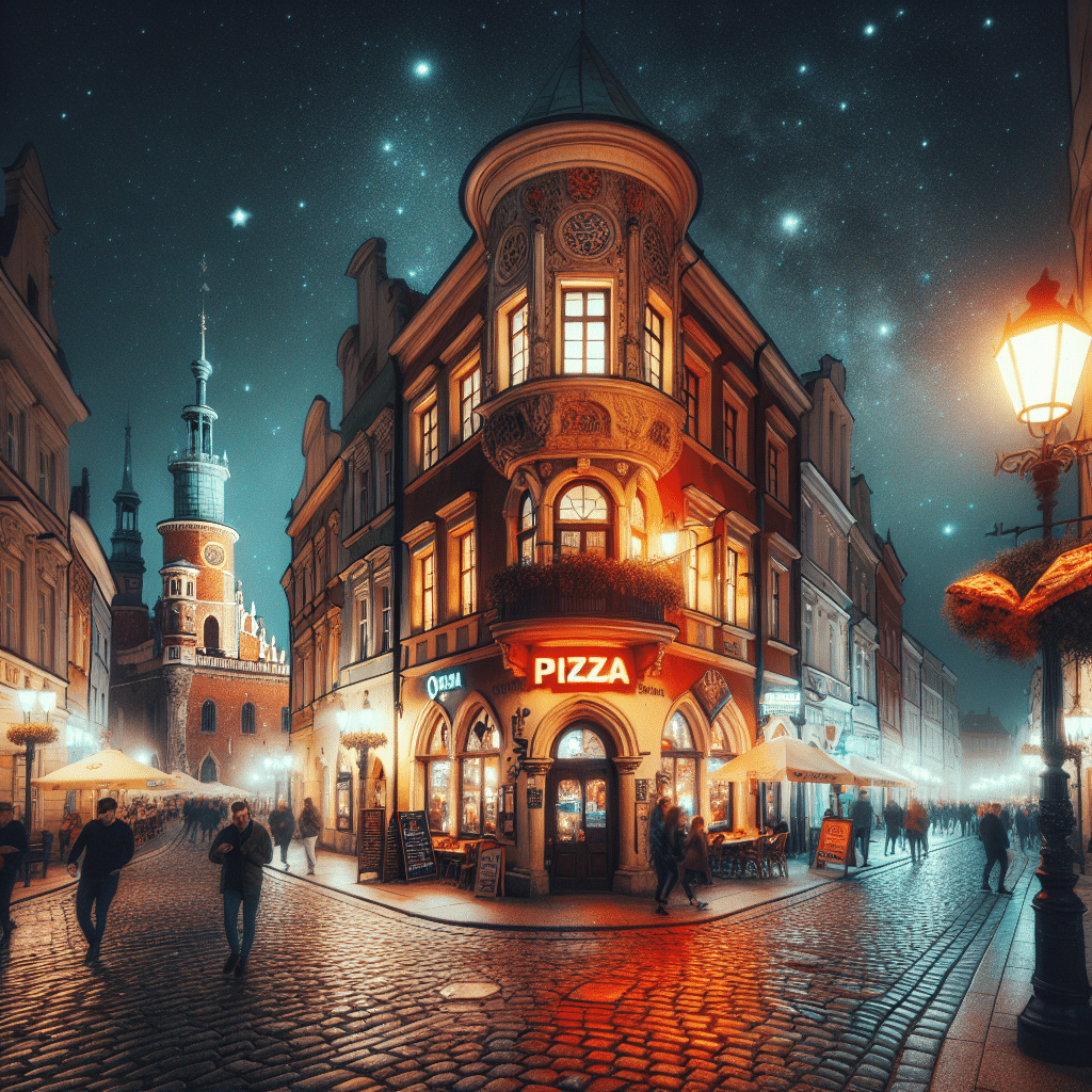 pizza nocą poznań centrum