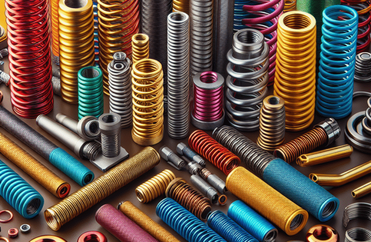 Jak wybrać sprężyny naciskowe z metali kolorowych do zastosowań przemysłowych? Porady i wskazówki dla początkujących i zaawansowanych użytkowników