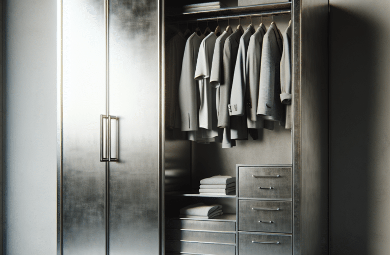 Jak wybrać idealną szafę ubraniową metalową do Twojego wnętrza?