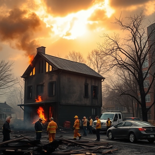odszkodowanie po pożarze budynku