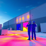 thermal imaging inspection of cold stores