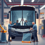 wymiana szyb autobusowych