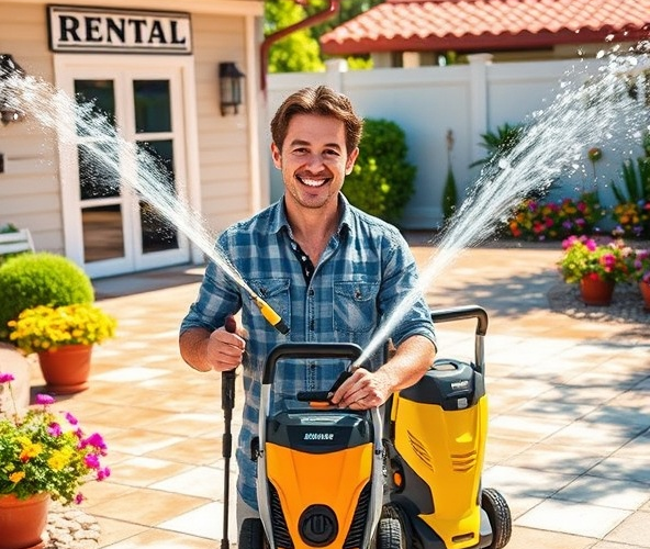 Jak wynajem myjki ciśnieniowej może zmienić Twoje podejście do czyszczenia zewnętrznych powierzchni?