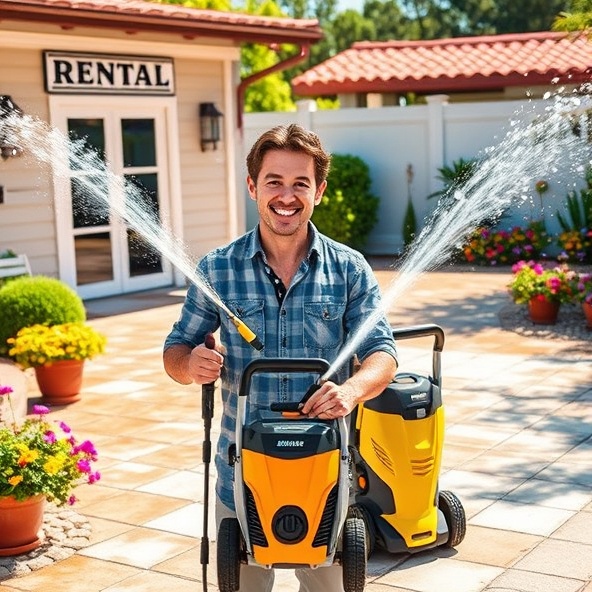 wynajem myjki ciśnieniowej