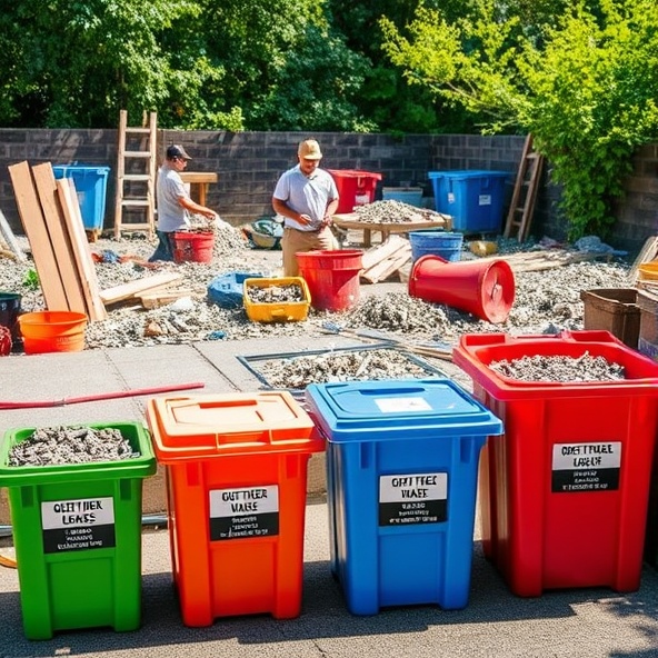 kontener na gruz korytów