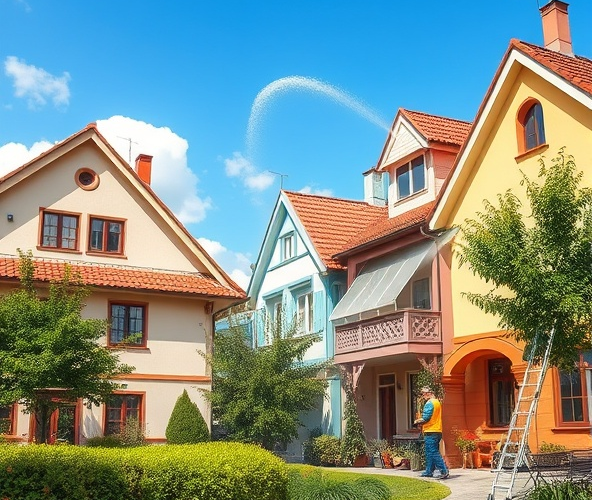 Jak skutecznie zorganizować mycie elewacji w Piasecznie – krok po kroku do czystego domu?