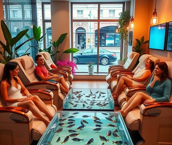 Jak wybrać najlepsze salony oferujące fish pedicure w Warszawie?