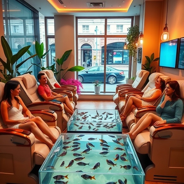 fish pedicure warszawa