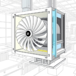 przepustnica wielopłaszczyznowa prostokątna