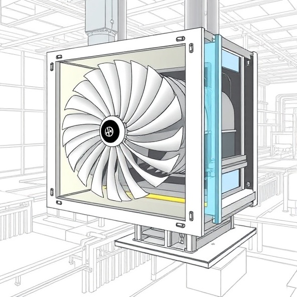przepustnica wielopłaszczyznowa prostokątna