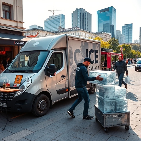 dostawa lodu warszawa
