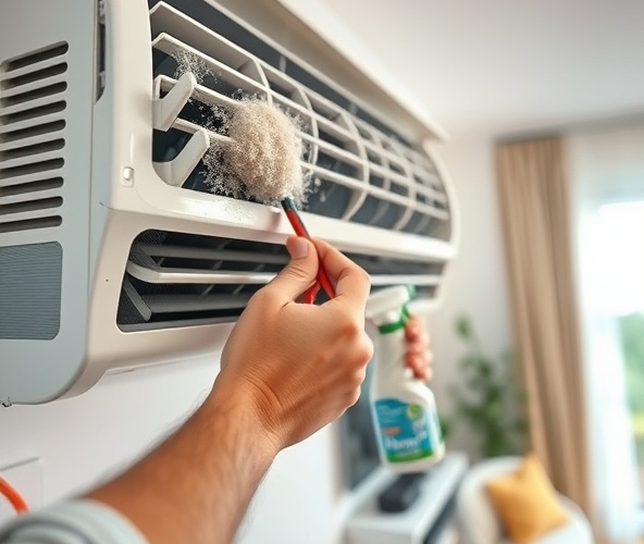 Jak skutecznie wyczyścić klimatyzację w domu, aby zapewnić zdrowy i chłodny powietrze