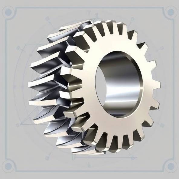 koła zębate stożkowe łukowe