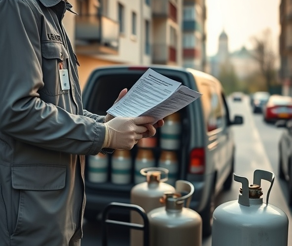 Jak lokator sprawdzi dokumenty dostawy gazu w butlach w Warszawie?