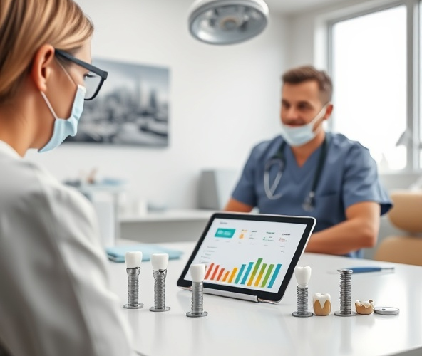 Jak porównać implanty zębów w Gliwicach według kosztów całkowitych?