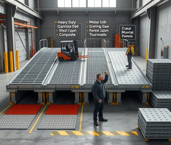 Jakie kraty najazdowe do rampy dla wózków widłowych obniżą koszty?