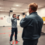 strzelanie jedną ręką