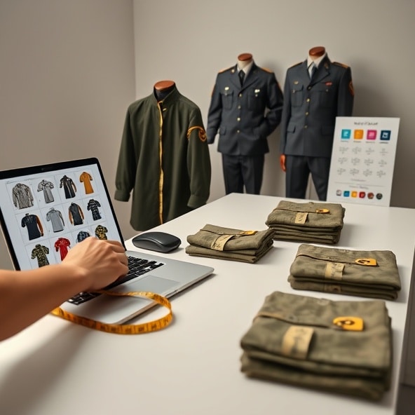 ubrania koszarowe psp