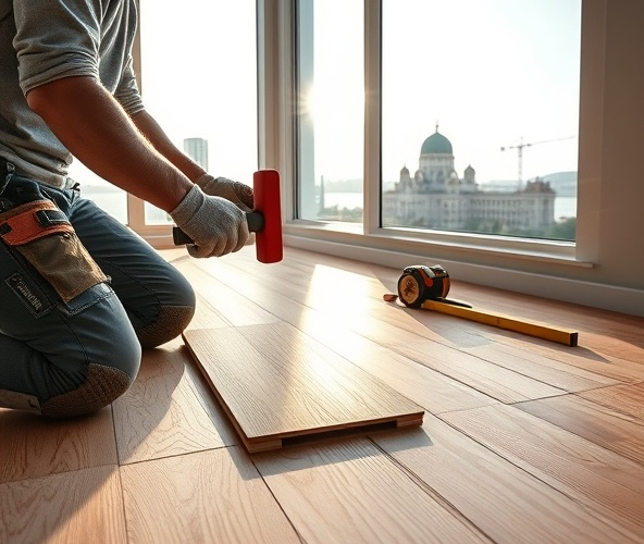 Jak układać panele podłogowe w Warszawie bez szczelin i skrzypienia?