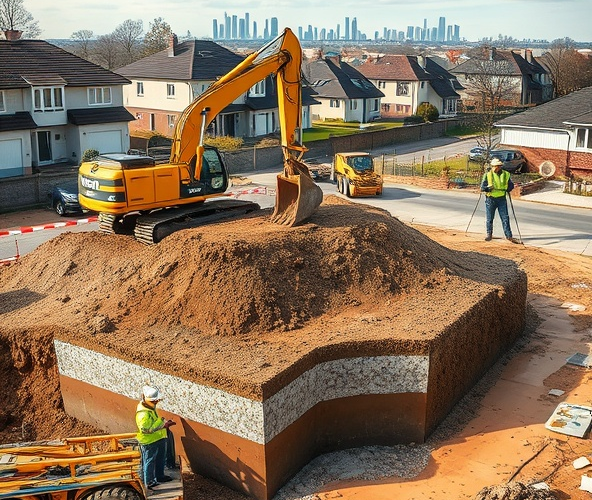 Kiedy warto zlecić wymianę gruntu w Warszawie na działce z nasypem?