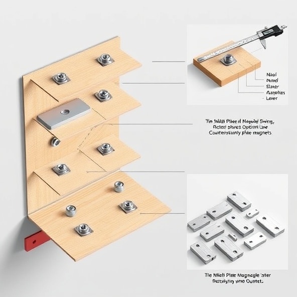 magnesy neodymowe płytkowe