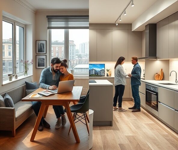 Czy w Łodzi lepiej zamówić projekt 3D kuchni online czy w salonie?