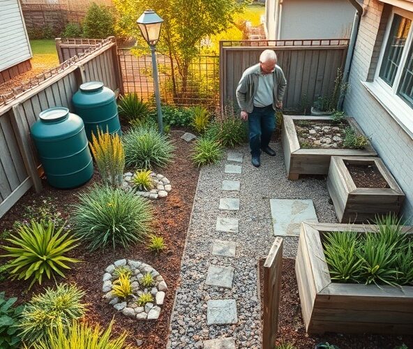 Jak tanio zaprojektować ogród w Błoniu, oszczędzając wodę?