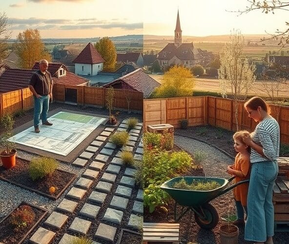 Co obniży koszt projektowania ogrodów w Błoniu: etapowanie czy DIY?